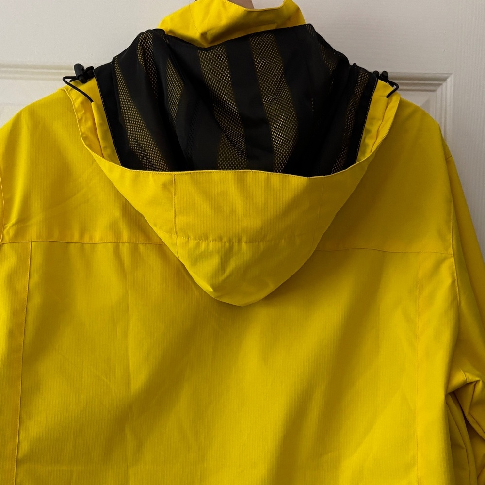 OTU Waterproof Raincoat - Bright Yellow Size S - Picture 6 of 14